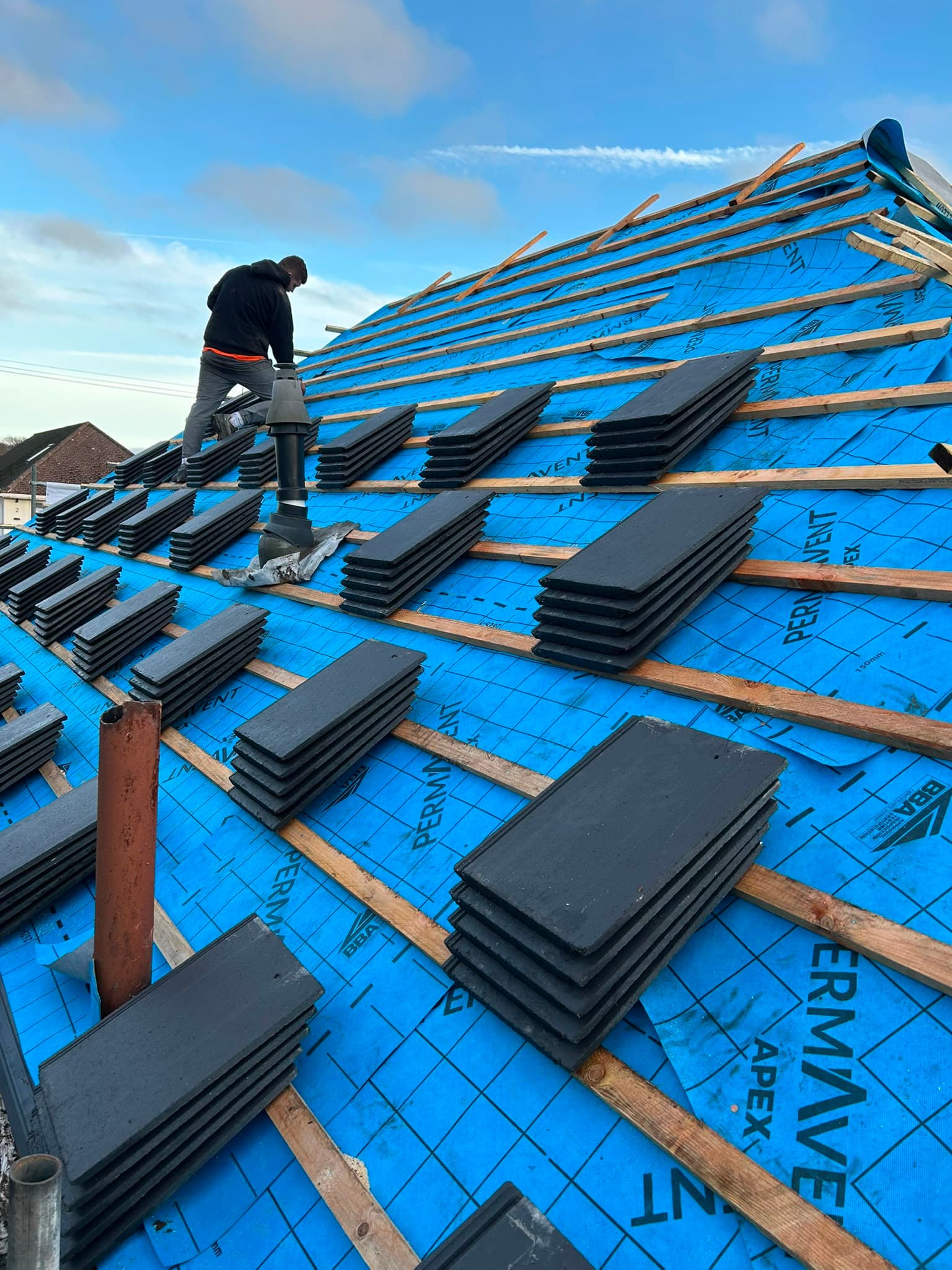 New build roof